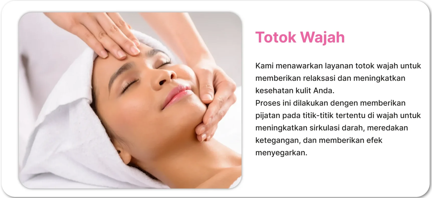 totok wajah-perawatan wajah